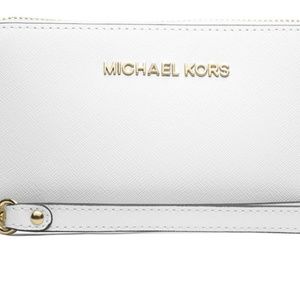 Michael Kors white leather Wallet